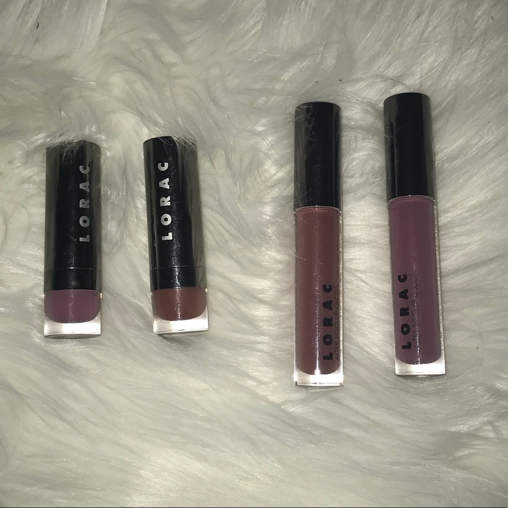 Lorac lipstick / lipgloss bundle